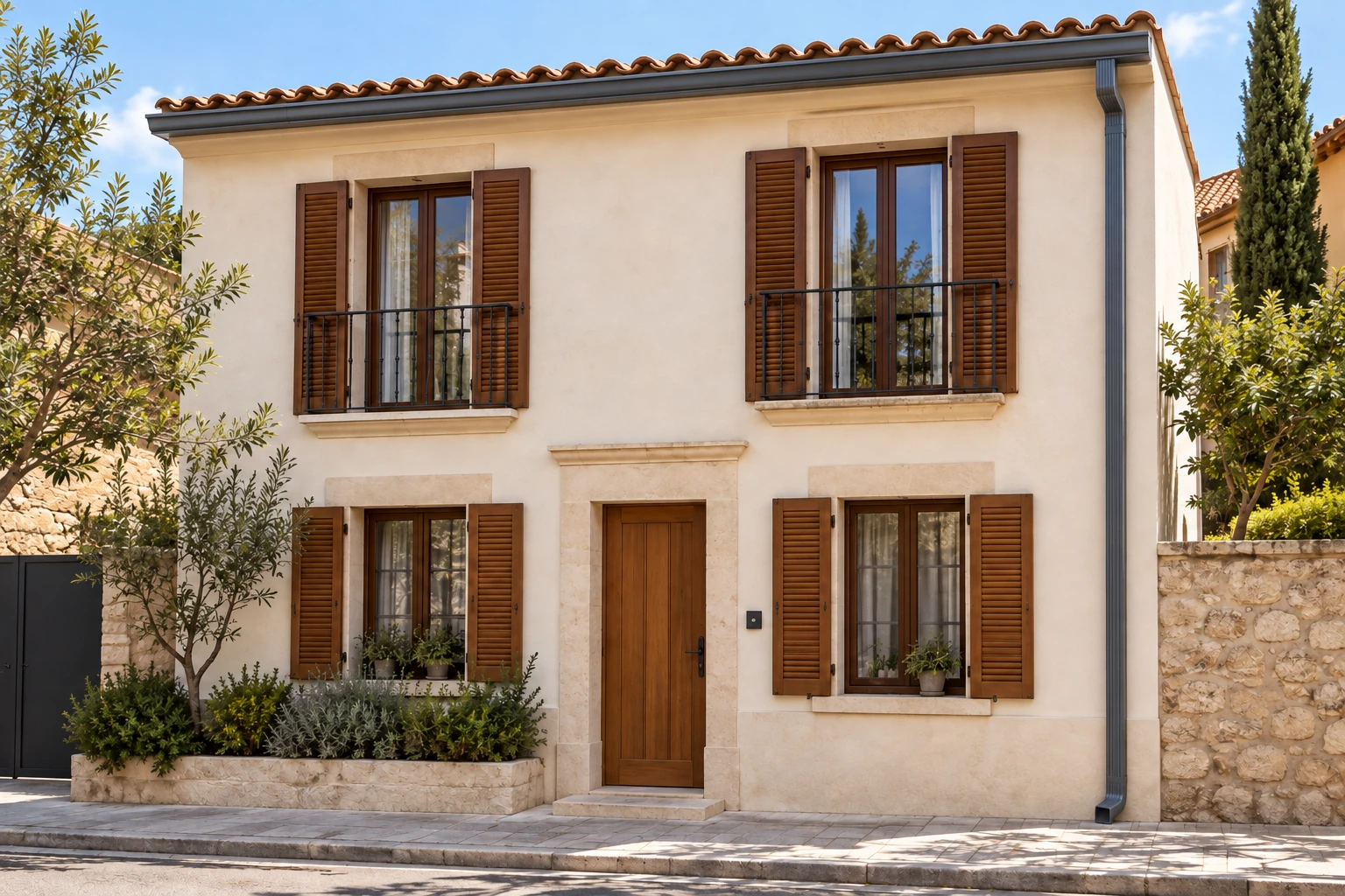 Detalle de aluminio para la evacuación de agua
